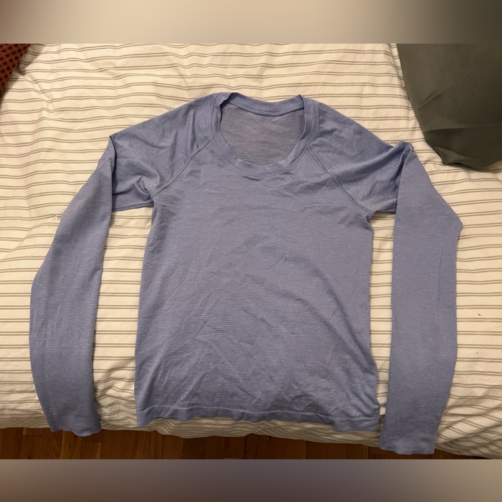 lululemon swiftly tech long sleeve 2.0 waist length